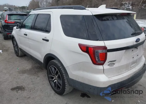 2017 Ford Explorer Sport from USA, damaged, VIN 1FM5K8GT5HGC16598